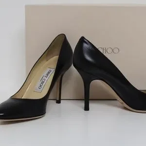 Jimmy Choo | Shoes | Black New 247 Gilbert Heels Pumps 355 | Poshmark